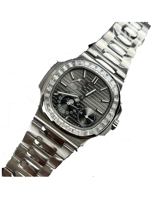 Patek Philippe Nautilus Black Dial Diamond