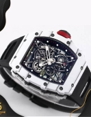 (Richard Mille) RM35-01 RM3501 white black strap