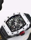 (Richard Mille) RM35-01 RM3501 white black strap