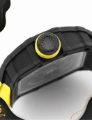 (Richard Mille) RM35-02 RM3502 NTPT carbon fiber yellow strap