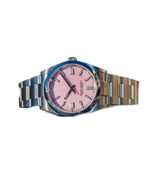 Rolex Oyster Perpetual Candy Pink Dial 126000