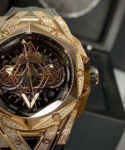 hublot watch big bang sang bleu ii king gold 44mm