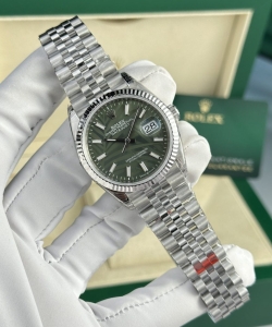 Rolex datejust 126234 dial green 36mm