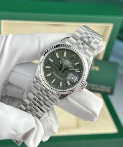 Rolex datejust 126234 dial green 36mm