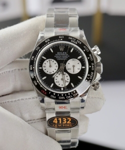 Rolex daytona chronograph 126529ln dial black 40mm