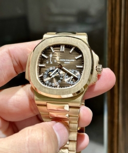 Patek Philippe nautilus 5712r brown dial 18k solid gold 40mm