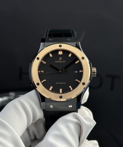 hublot watches classic fusion ceramic demi king gold 42mm