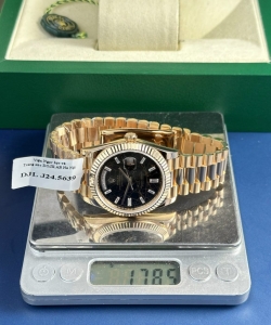 Rolex day-date 228235 eisenkiesel dial 18k gold wrapped gmf 40mm