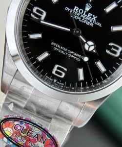 Rolex explorer 214270 black dial 36mm