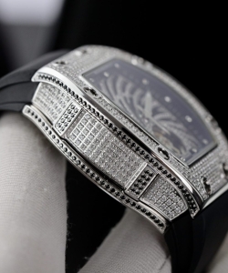 Richard Mille rm51-02 rhinestone rubber strap 40mm