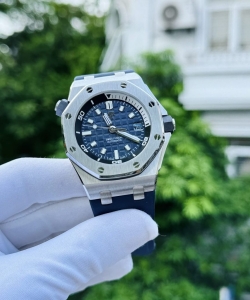 audemars piguet royal oak 15720st blue dial 41mm