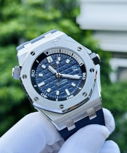 audemars piguet royal oak 15720st blue dial 41mm