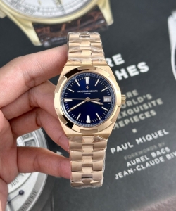 vacheron constantin overseas 4500v rose gold blue dial ppf 41mm