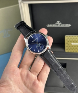 jaeger lecoultremaster ultrathin moon blue dial 39mm