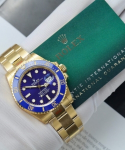 Rolex submariner 126618lb blue dial 40mm