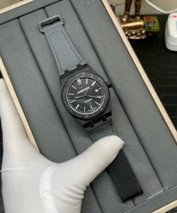 audemars piguet royal oak 15400 carbon dial black 41mm