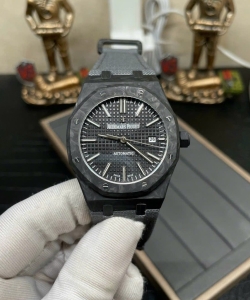 audemars piguet royal oak 15400 carbon dial black 41mm