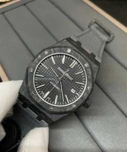 audemars piguet royal oak 15400 carbon dial black 41mm