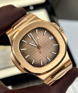 Patek Philippe nautilus 5711 gold wrapped brown dial 40mm