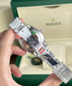 Rolex oyster perpetual 124300 dial blue 41mm