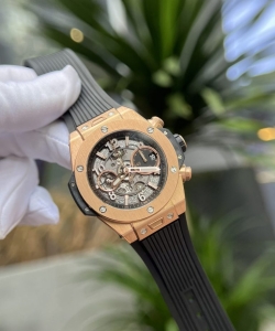 hublot big bang unico king gold rubber strap 42mm