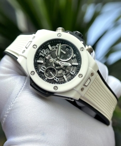 hublot big bang unico white ceramic rubber strap 42mm