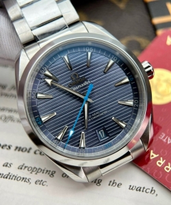 omegaseamaster aqua terra blue dial 41mm