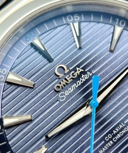 omegaseamaster aqua terra blue dial 41mm