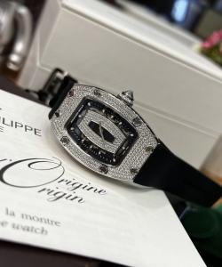 Richard Mille rm007 black dial full cz 36mm