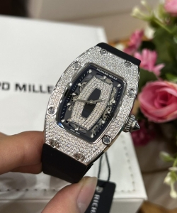 Richard Mille rm007 black dial full cz 36mm