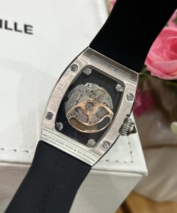 Richard Mille rm007 black dial full cz 36mm