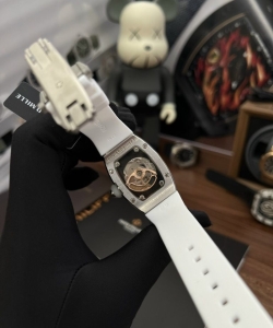 Richard Mille watches rm007 mother of pearl dial rubber strap 36mm