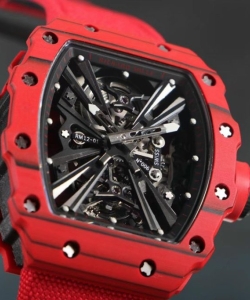 Richard Mille rm12-01 tourbillon carbon red 40mm