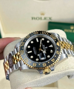 Rolex gmt-master ii 126713grnr black dial 41mm