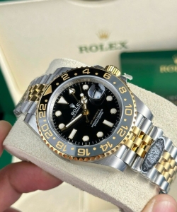 Rolex gmt-master ii 126713grnr black dial 41mm