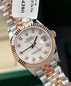 Rolex datejust gold wrapped mother of pearl dial 31mm