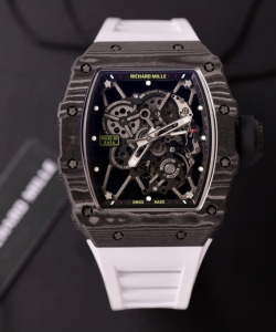 Richard Mille rm35-01 carbon rubber strap 44mm