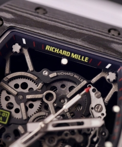 Richard Mille rm35-01 carbon rubber strap 44mm