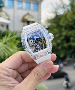 Richard Mille rm26-01 tourbillon sapphire motifs panda 43mm