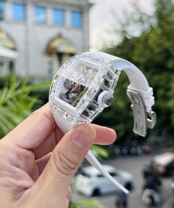 Richard Mille rm26-01 tourbillon sapphire motifs panda 43mm