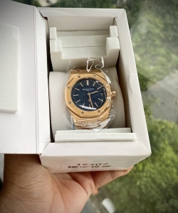 audemars piguet royal oak 15202or jumbo blue dial 39mm