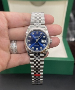 Rolex datejust 126234 blue dial 36mm