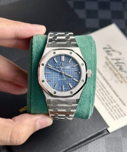 audemars piguet watch royal oak 15450st dial blue 37mm