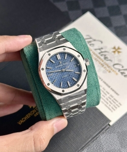 audemars piguet watch royal oak 15450st dial blue 37mm