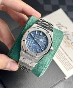 audemars piguet watch royal oak 15450st dial blue 37mm