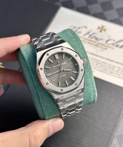 audemars piguet royal oak 15450st gray dial 37mm