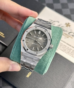 audemars piguet royal oak 15450st gray dial 37mm