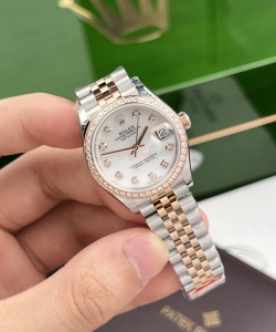 Rolex datejust mother of pearl dial 31mm