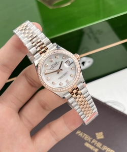 Rolex datejust mother of pearl dial 31mm