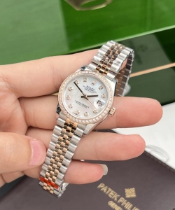 Rolex datejust mother of pearl dial 31mm